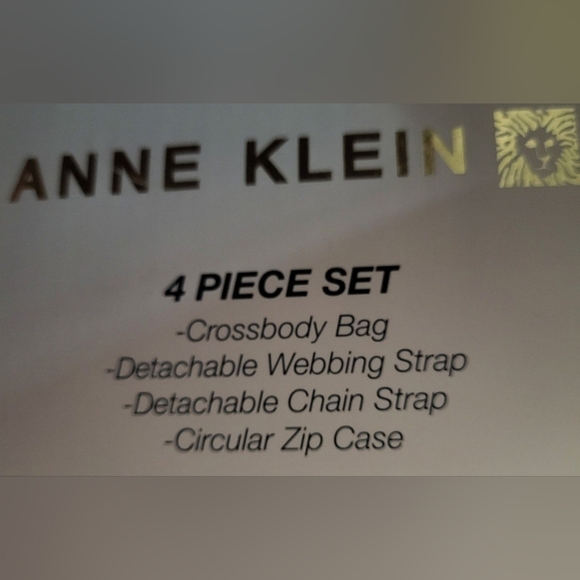 NWT Anne Klein Hibiscus Pink Crossbody - Picture 6 of 6